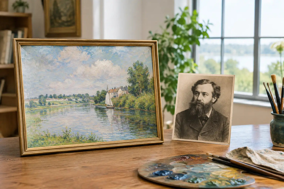 Alfred Sisley: Peaceful Landscapes and Interior Art
