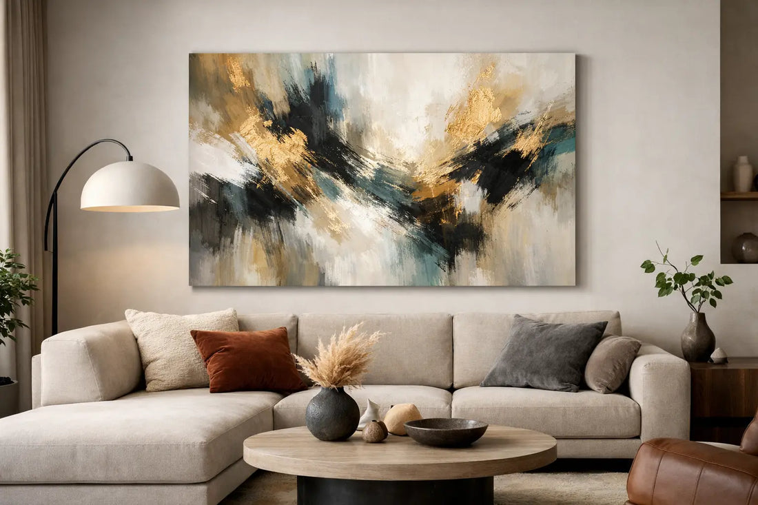Statement Wall Art for Lounge Spaces