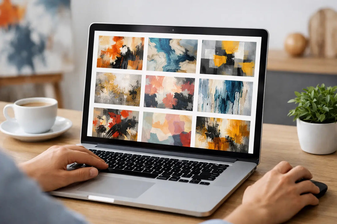 How to Buy Original Abstract Paintings Online