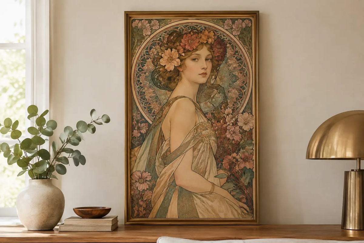 Alphonse Mucha: Art Nouveau Beauty for Modern Interiors