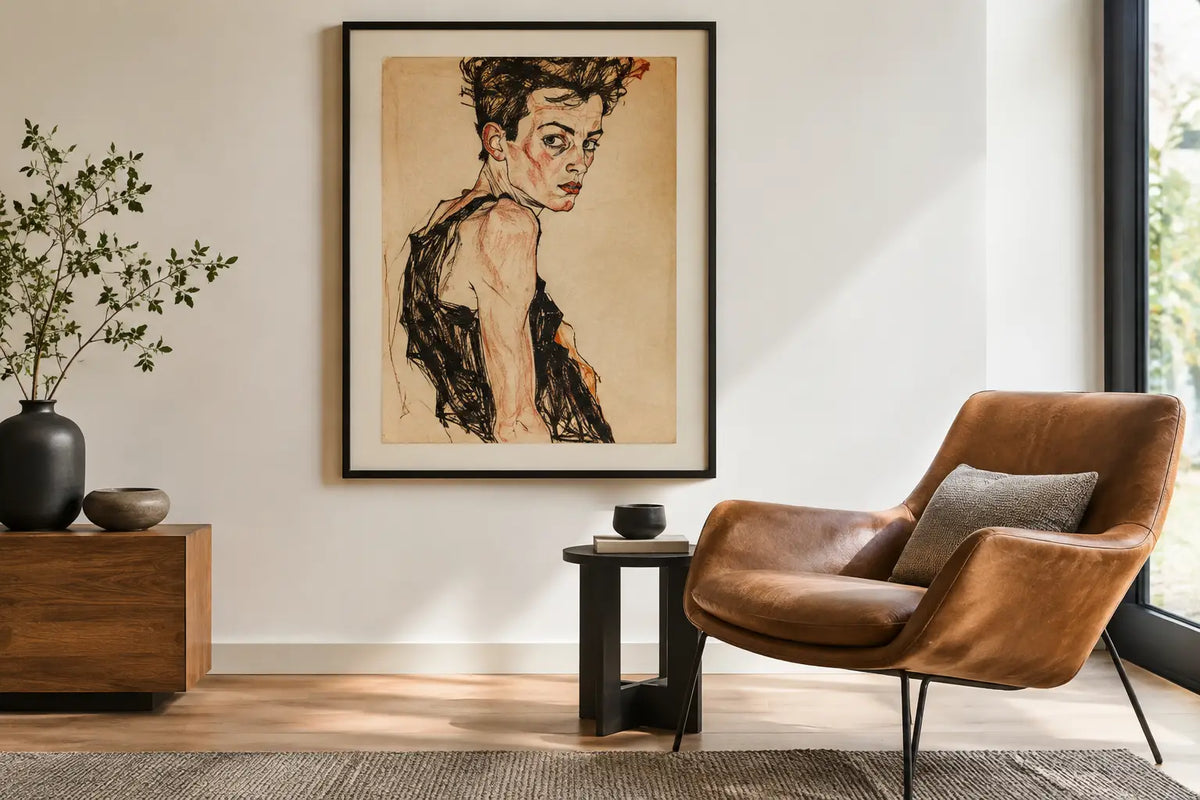 Egon Schiele: Expression, Line and Contemporary Interiors