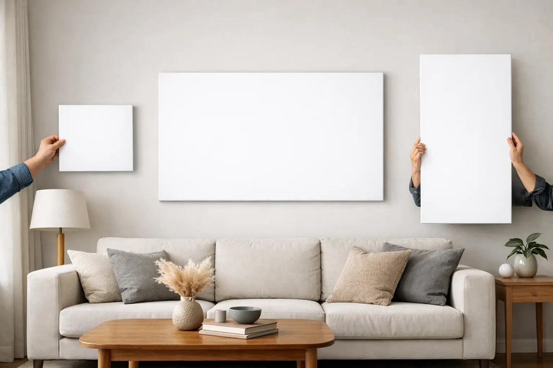 What Size Wall Art for Living Room?