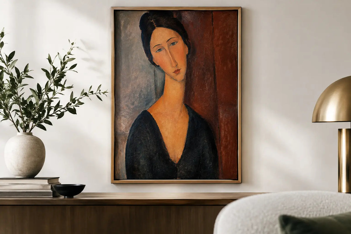 Amedeo Modigliani: Elegant Portraits for Modern Homes
