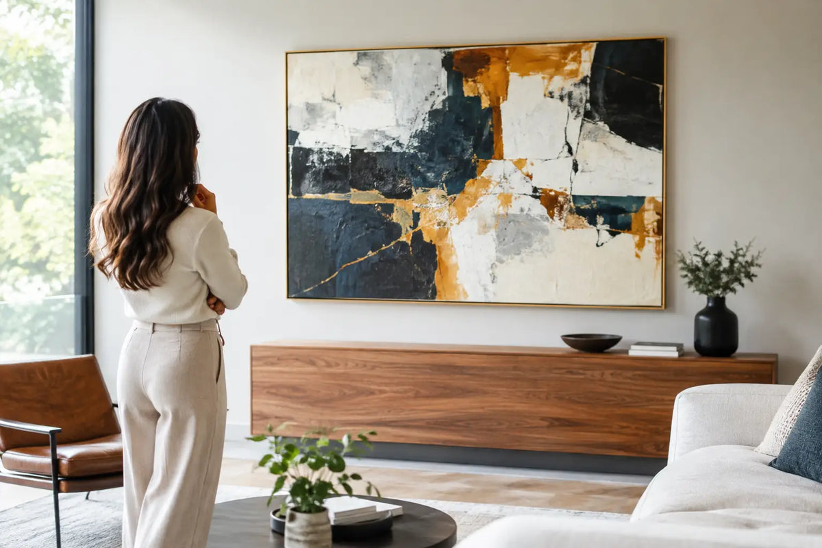 How to Choose Statement Artwork That Holds a Room