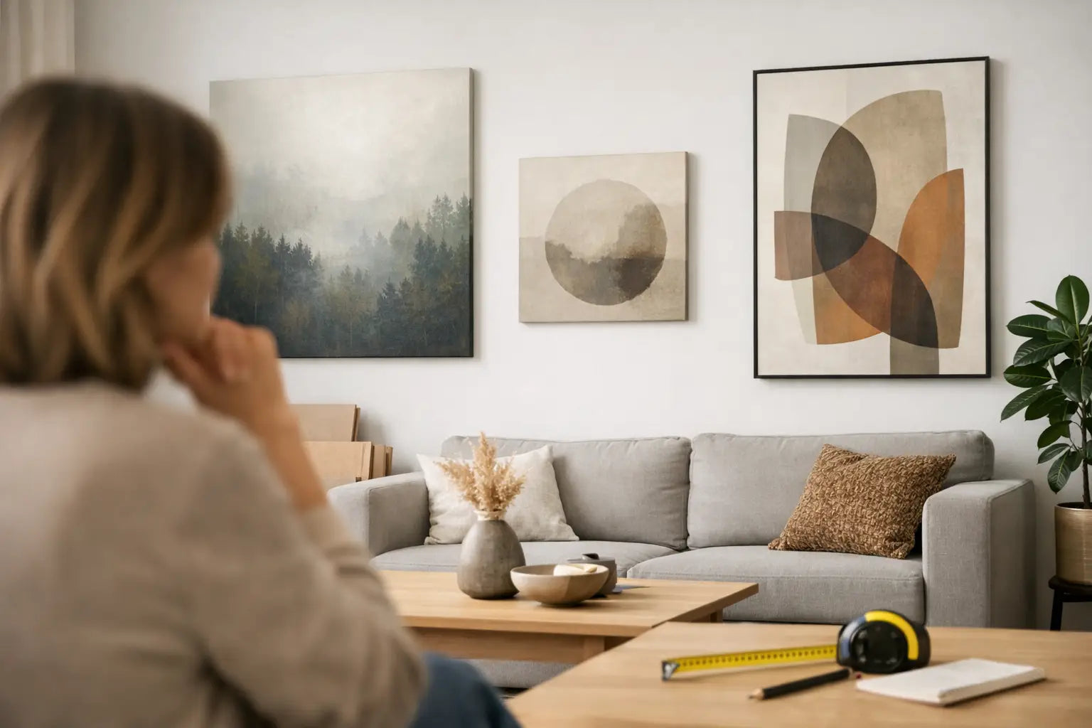 How Big Should Wall Art Be in Your Home?