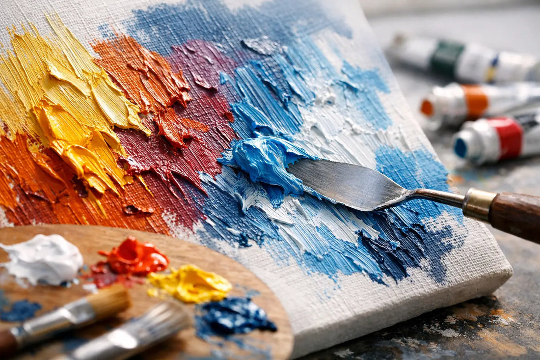 Impasto Acrylic Painting Texture Explained