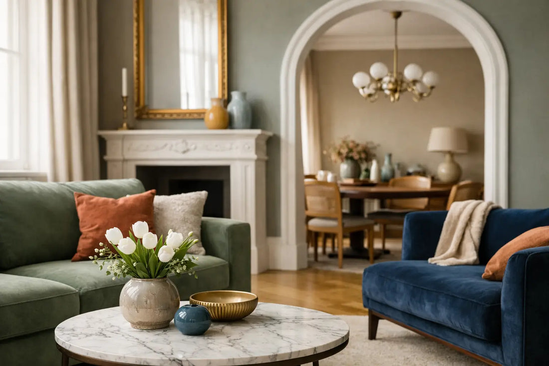 Harmonious Colour Combinations in European Interiors
