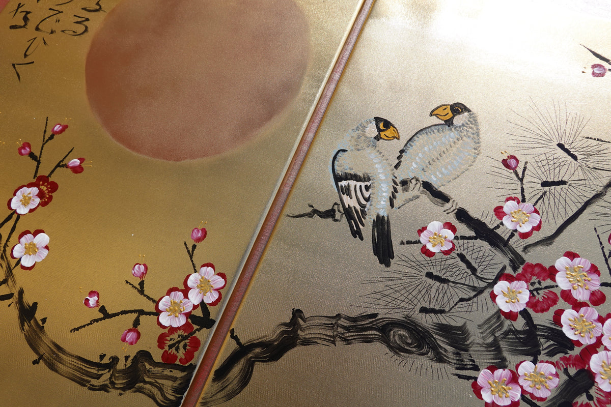 From Commission to Creation: Japanese Birds J462 from J324 by artist Ksavera