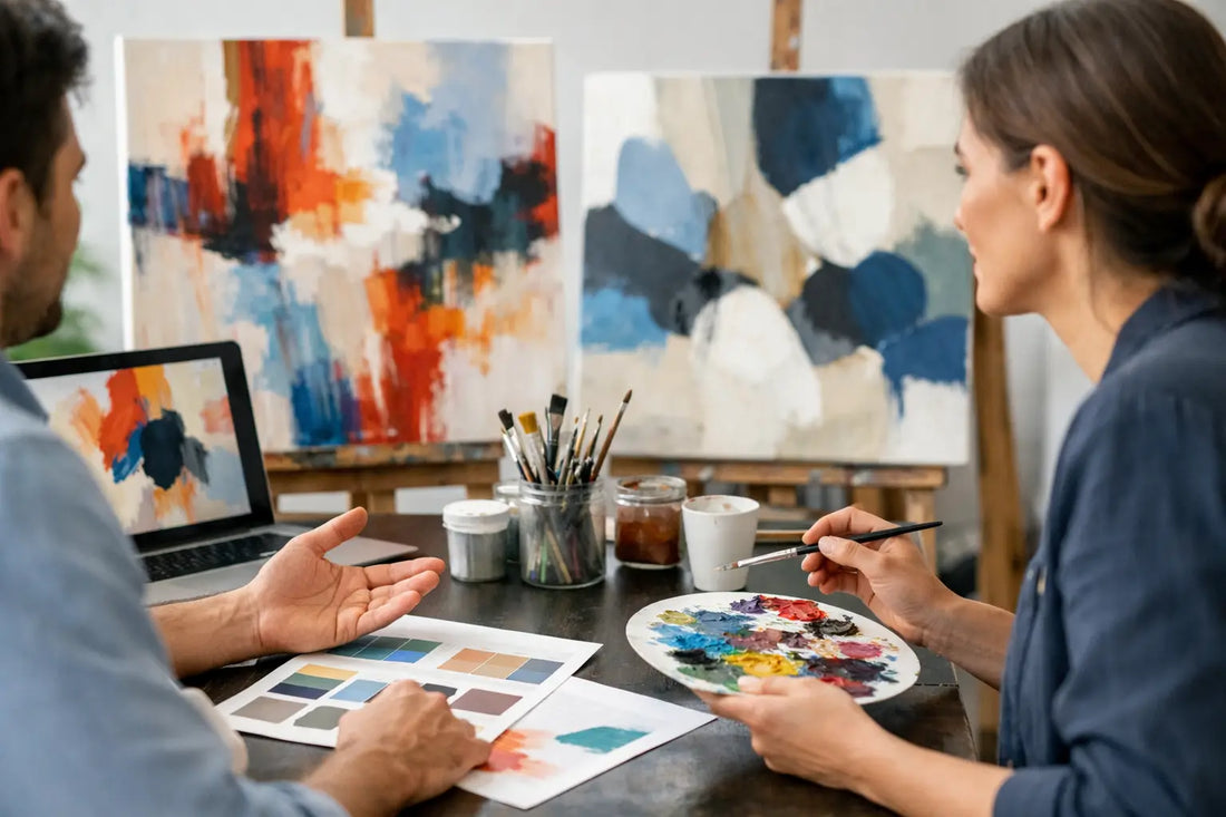 How to Commission Abstract Art Well