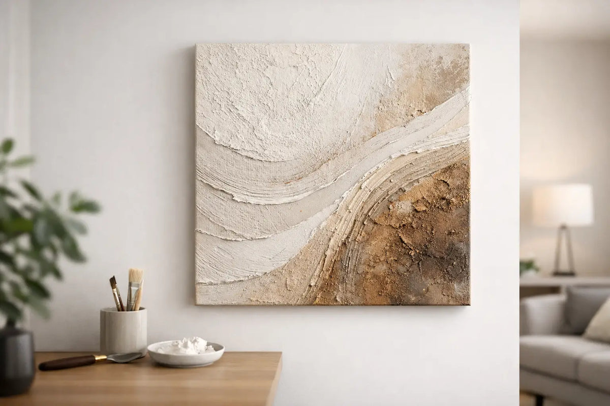 Why Textured Abstract Canvas Art Works