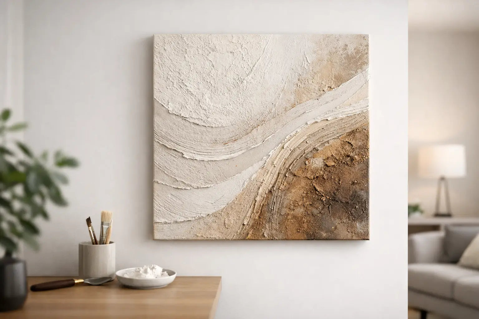 Why Textured Abstract Canvas Art Works