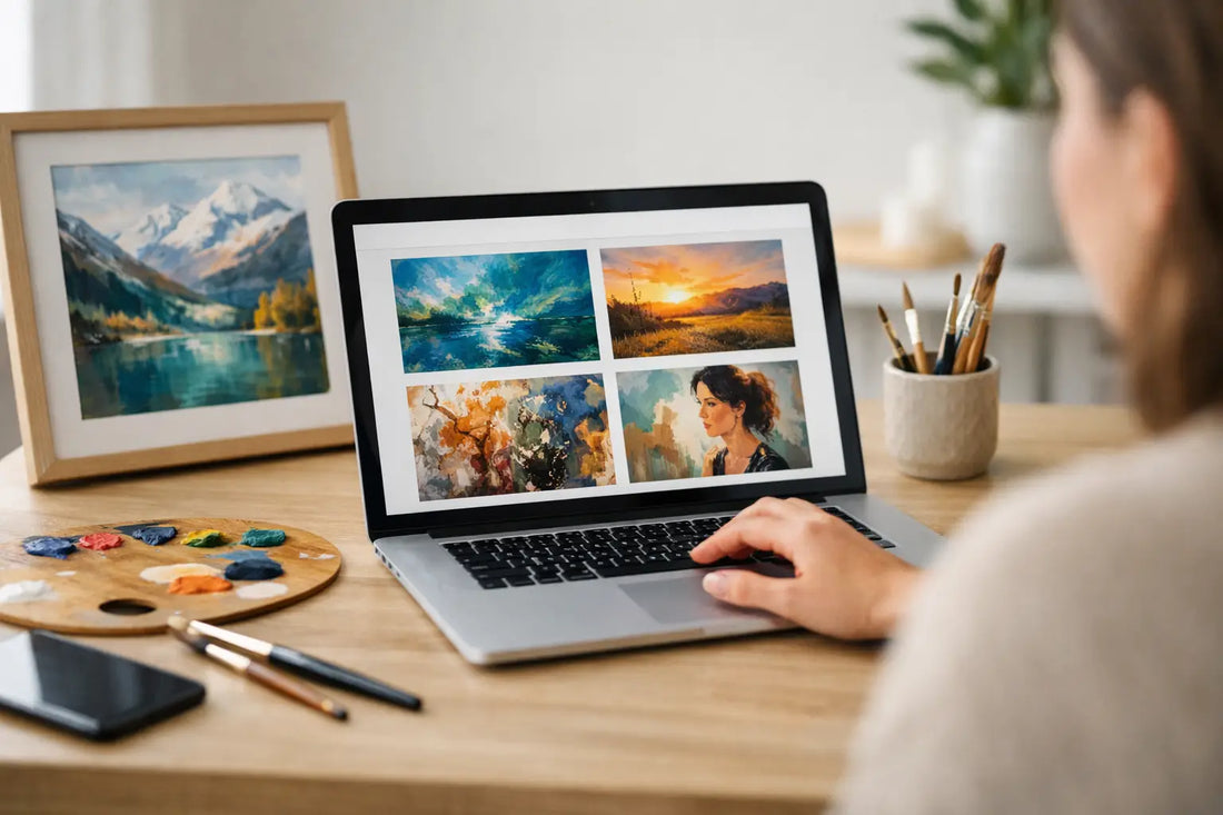 How to Buy Original Acrylic Paintings Online