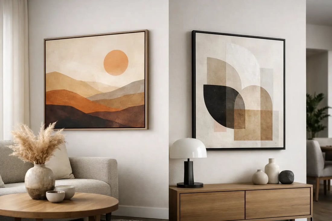 Framed Canvas Ideas for Modern Interiors