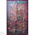 Abstract A1457 ist ein großes schillerndes geometrisches Original-Acrylbild auf unaufgespannter Leinwand von der Künstlerin Ksavera