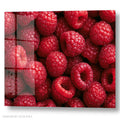 Fresh Sweet Red Raspberries - Acrylic glass Print - DS0810B - US