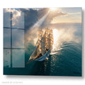 Sailing Ship - Acrylic glass Print 12"x16" and 40"x30" - DS0810E - US
