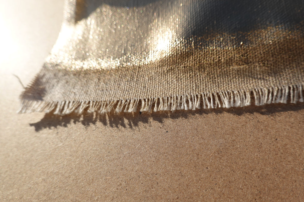 Japanese red sakura J439 - gold Original acrylic painting on Canvas by Ksavera