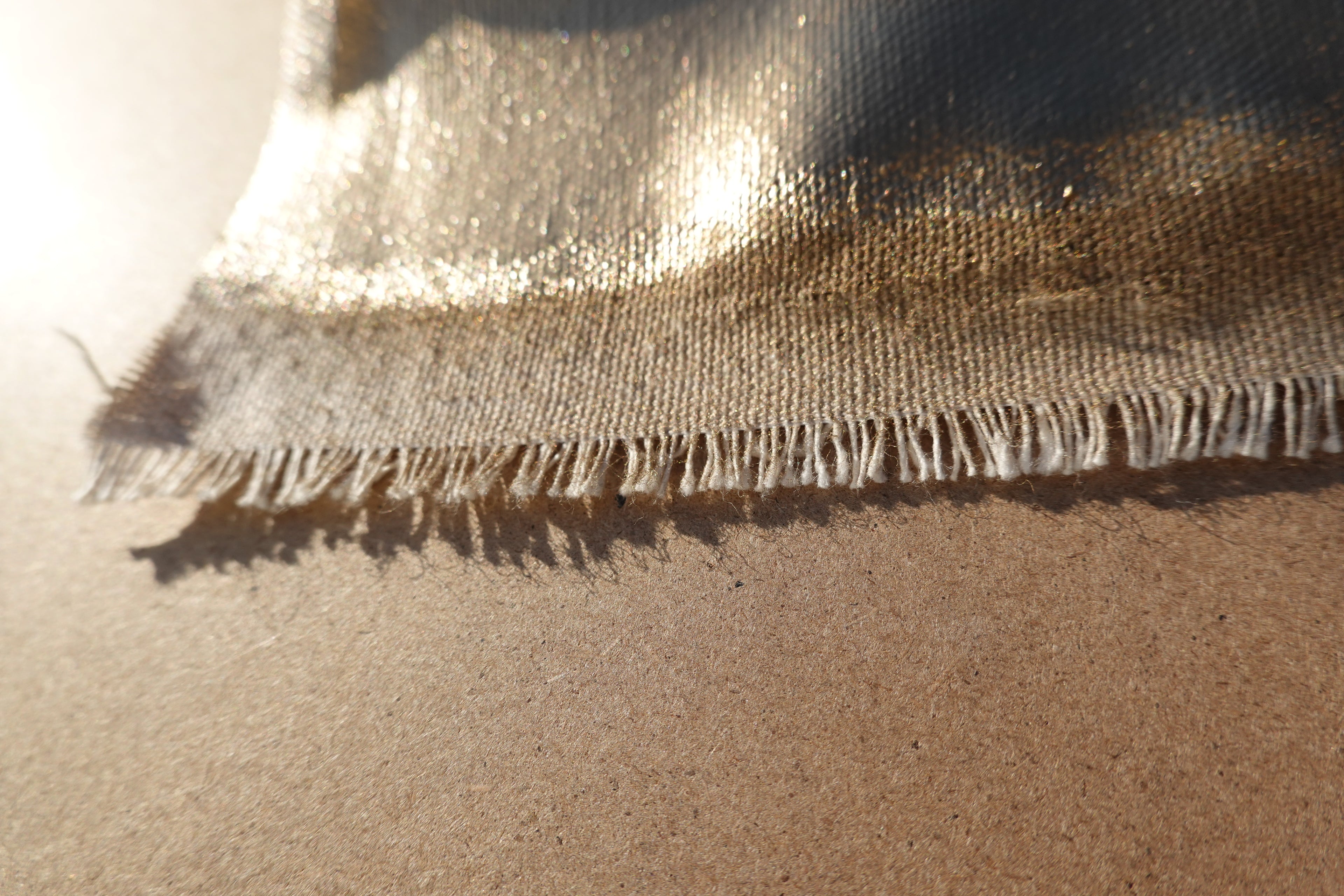 Japanese red sakura J439 - gold Original acrylic painting on Canvas by Ksavera