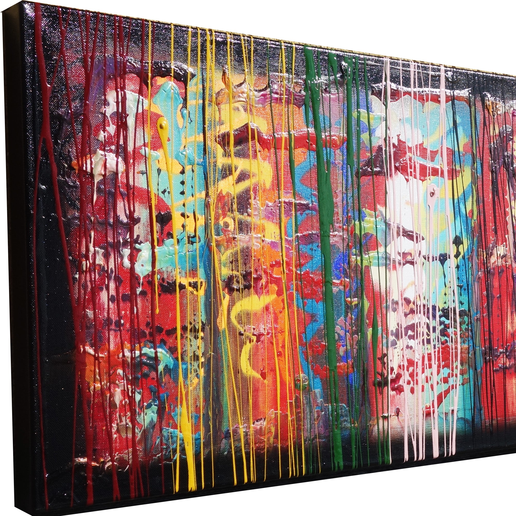 Colorful Abstract Painting A620 for Lounge, Office, Sleeping room or above sofa by Ksavera
