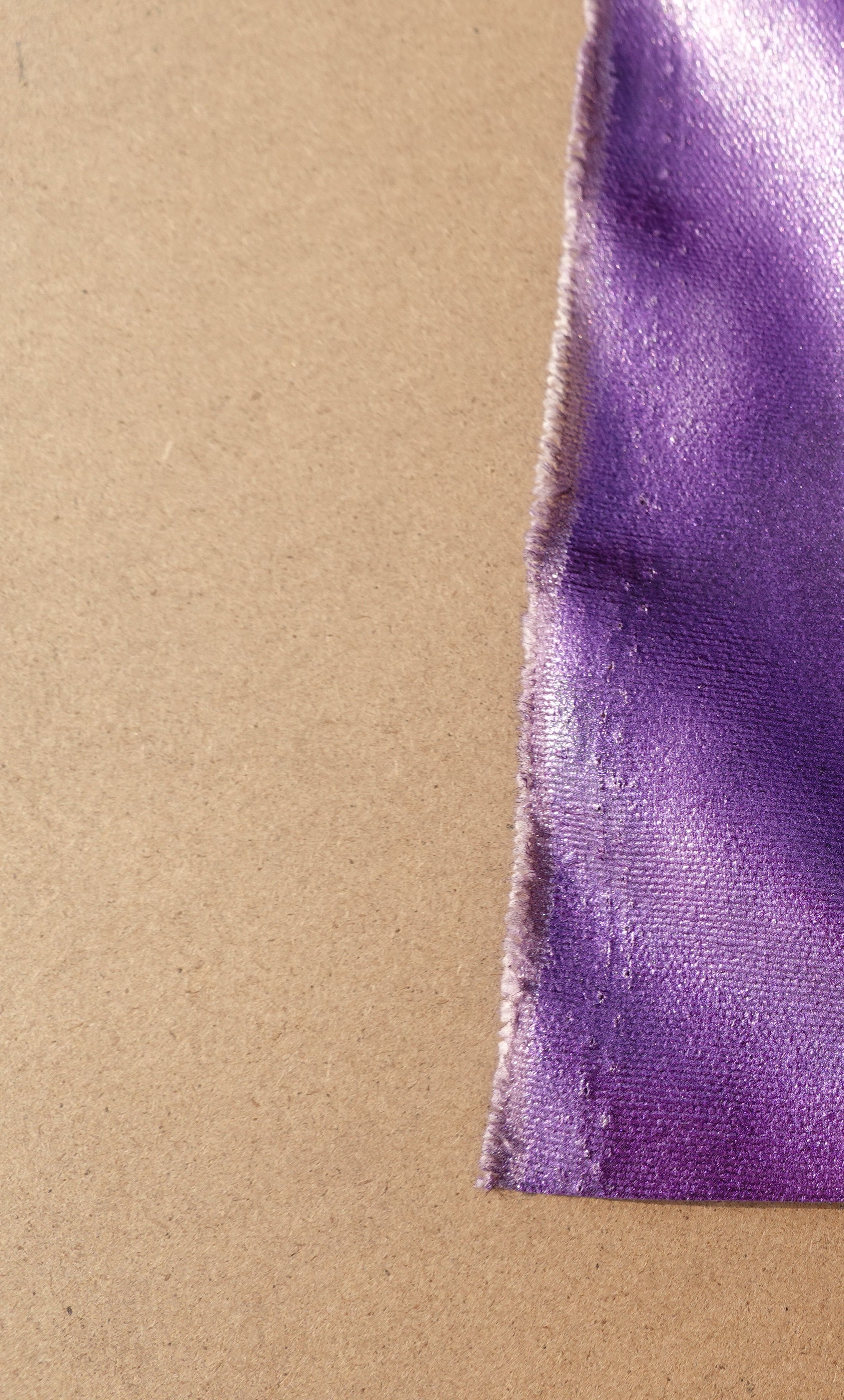 Crane and Sakura J504 — purple pearlescent Japanese Painting | Large Acrylic on Canvas | Ksavera