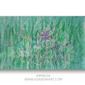 Abstract i008 is a large-scale floral green painting
Original Acrylic Painting on unstretched canvas by artist Airinlea.