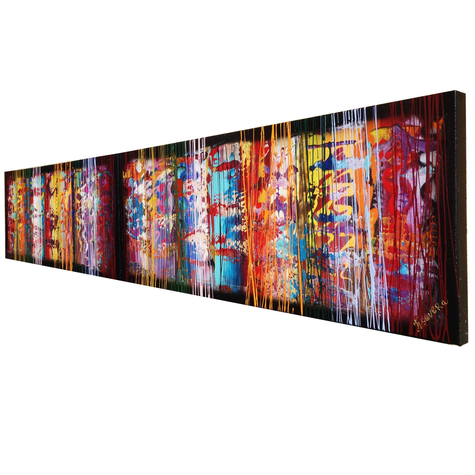 Colorful Abstract Painting A620 for Lounge, Office, Sleeping room or above sofa by Ksavera