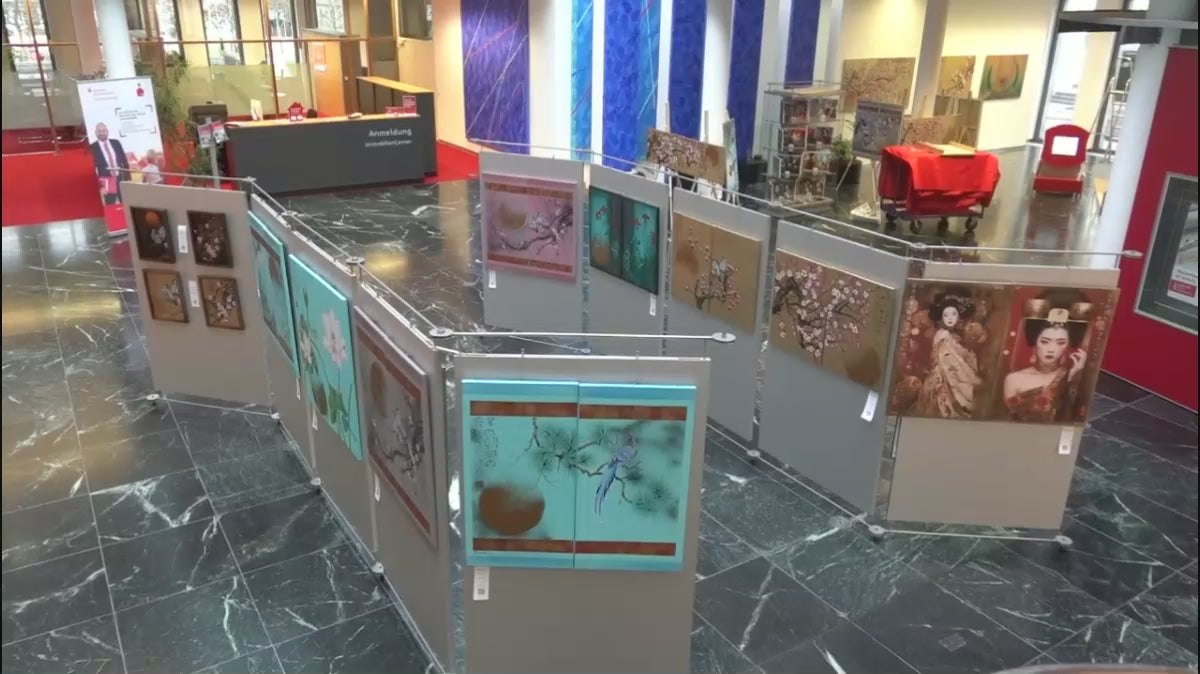 Solo Exihibition Japanese seasons 2024 Ksavera